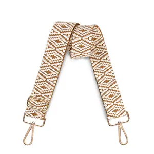 Purse Strap Replacement Crossbody Wide Shoulder Strap Adjustable Canvas Straps Handbag Strap Replacement Belts