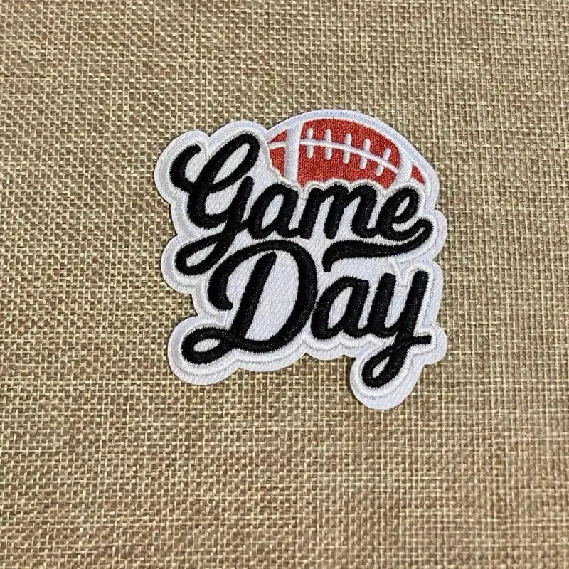 Embroidered Iron-On Patch, Versatile Decorative Accessory for Clothing, Bags, Hats