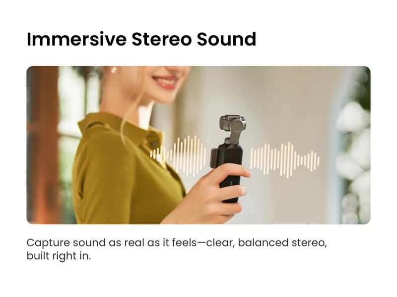 Xtra Muse Vlogging Camera with 1'' CMOS 4K/120fps Videos 3-Axis Gimbal Stabilizer Fast Focusing Face/Object Tracking Portable Handycam Camcorder