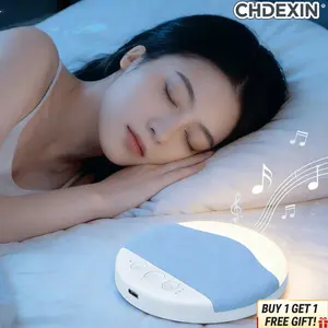 Ultra-Thin Pillow Speaker – Bluetooth Sleep Speaker with White Noise & Warm Light, Portable Bedside Audio for Music, Relaxation & Better Sleep