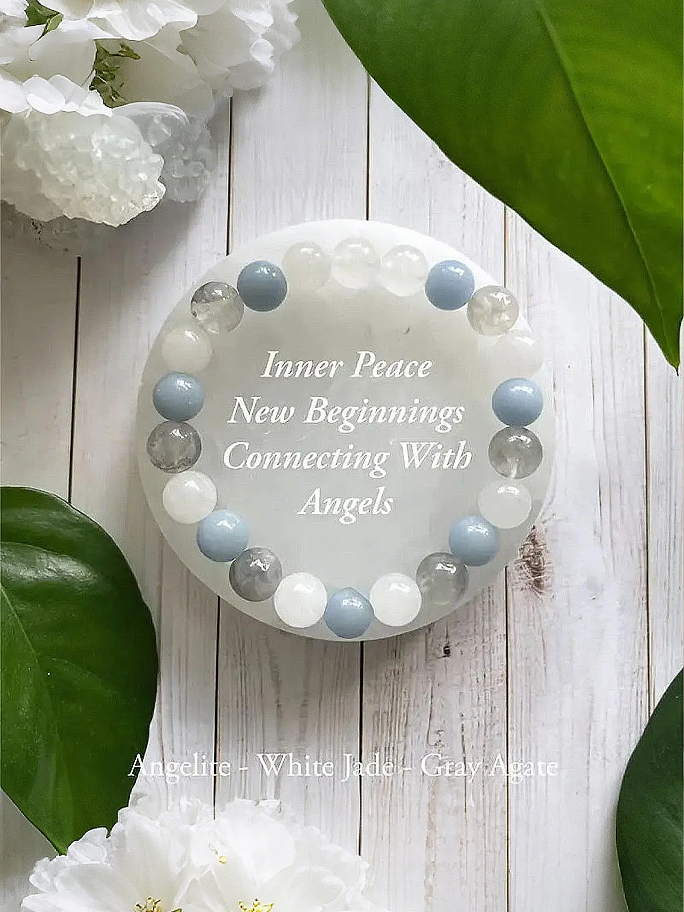 Boho Style Natural Crystal Beaded Bracelet, Fashionable Jewelry for Women & Girls, Trendy All-match & Exquisite Jewelry for Birthday Gift