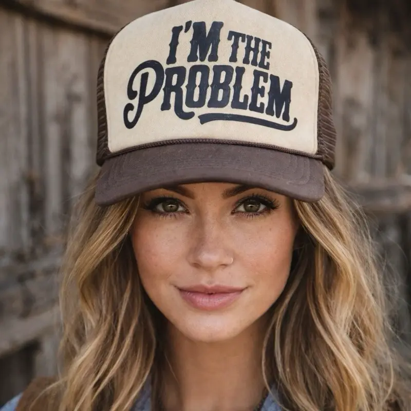 I’m the problem trucker hat I’m the problem trucker hat