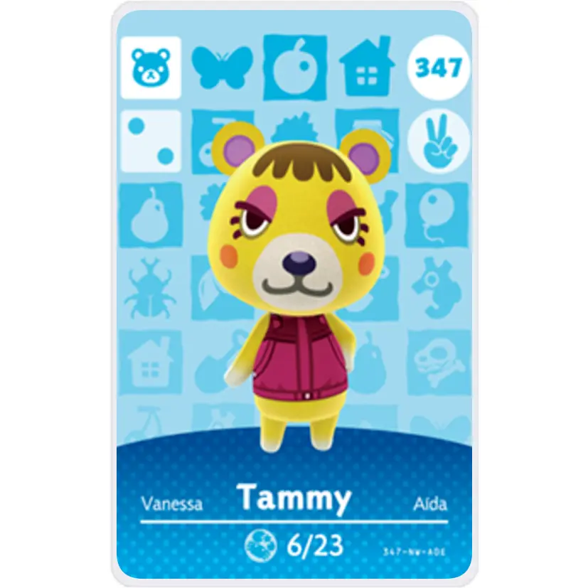 Tammy - Villager NFC Card for Animal Crossing New Horizons Amiibo