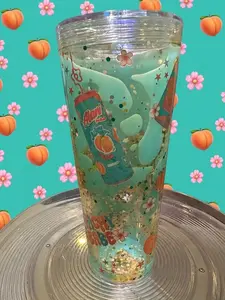 Alani Peach Dual Lava Tumbler