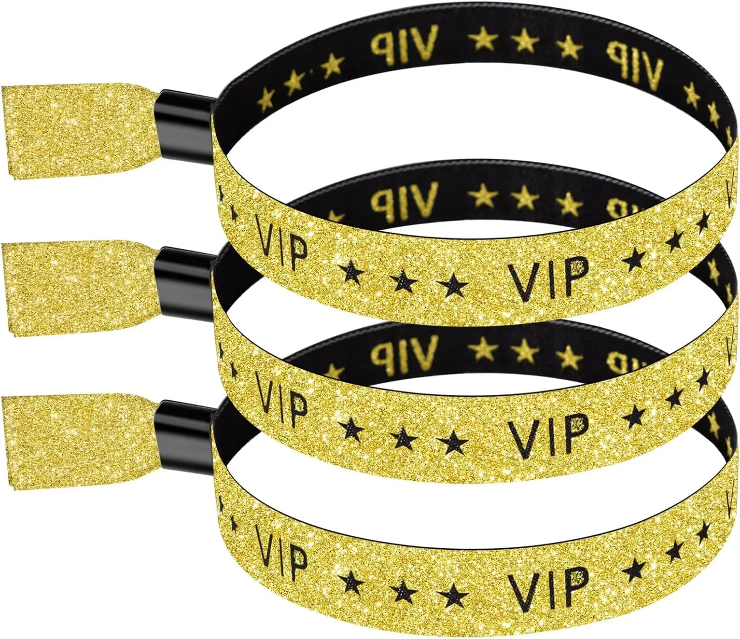 100 Pack VIP Cloth Wristbands for Events (Color : ) 100 Pack VIP Cloth Wristbands for Events (Color : )