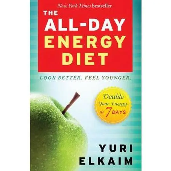 USED Book - The All-Day Energy Diet: Double Your Energy in 7 Days by Elkaim, Yuri (Paperback) - english