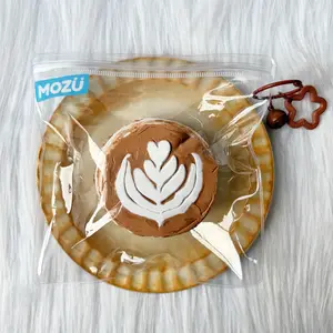 [Classic Squish Texture] taba squishy Latte Basque, Fidgets Toy for Stress Relief & Fun – Perfect for Party, Birthday, Holiday & Christmas Gifts – Silicone Material [177g]