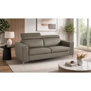 Klaussner Dormio Queen-Sized Leather Sleeper Sofa