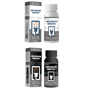 Liquid Insulating Rubber Coat Waterproof Fast-Drying Heat-Resistant Spray-On Protective Coating for Wires Cables Electrical Connectors Marine and Automotive Use