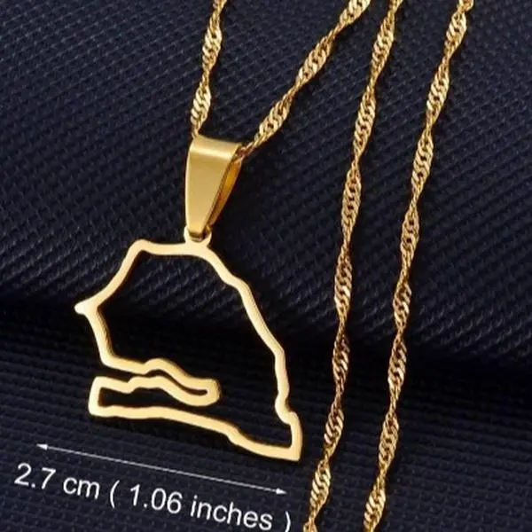 Senegal Necklace - Art Bracelet Pendant Jewerly Charms
