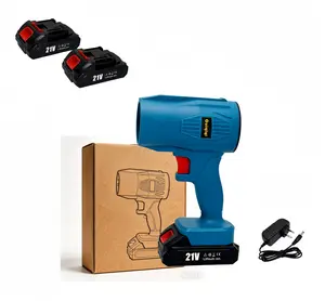 Turbo-Jet Blower, Cordless Electric Blower, 21V Battery-Powered Jet Dryer, High-Pressure Airflow Blower, Handheld Snow Removal Tool, Home & Outdoor Leaf Blower/Dust Remover — The Perfect Choice for Birthdays or Holidays