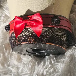 Red and Black collar
