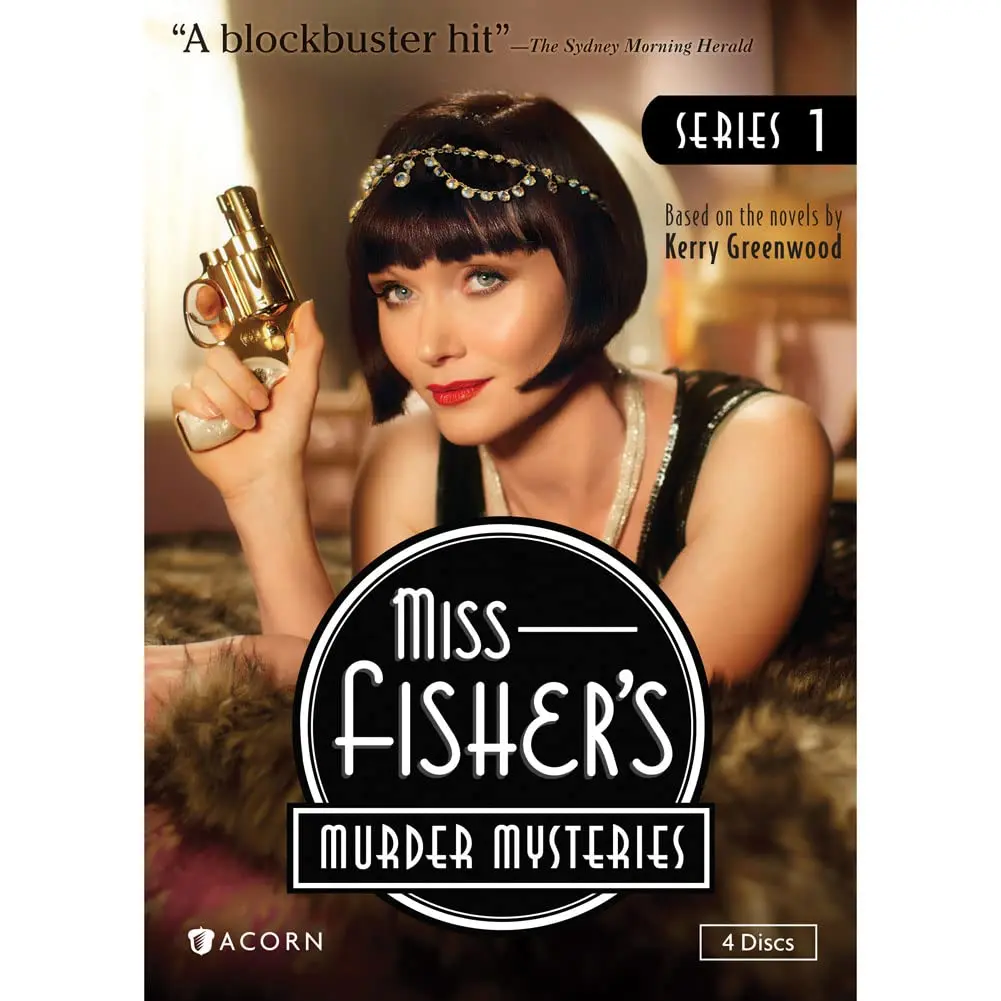 Miss Fisher's Murder Mysteries: Series 1 (English Drama DVD, 2012) - Acorn Release, Ashleigh Cummings Cast, Includes Cast Interviews
