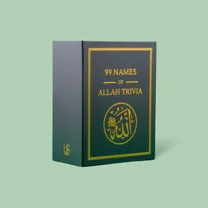 Islamic Trivia Cards - The 99 Names Allah Trivia Cards