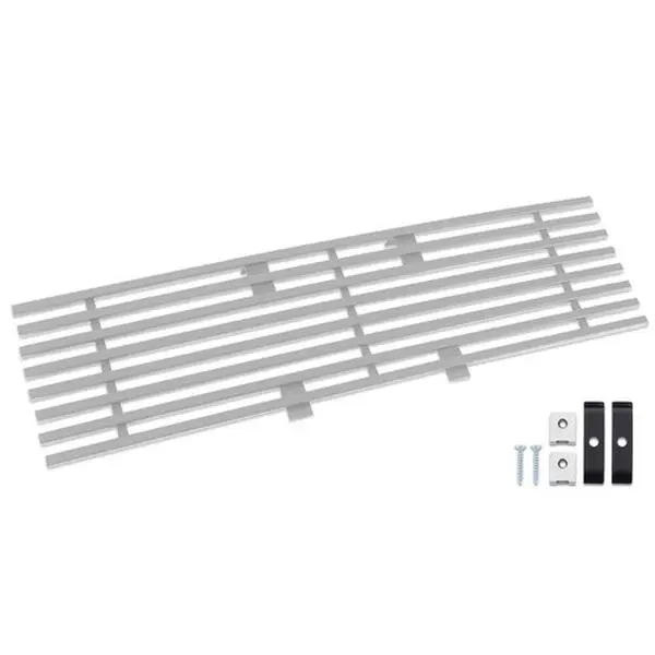 Metal Front Lower Bumper Grille Insert Replacement, Aesthetic Upgrade Part with Included Bolts, Fit For 2009-2014 Ford F-150, Includes Bolts