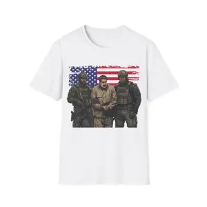 Nicolas Maduro Shirt, Capturado Nicolas Maduro Shirt, Freedom for Venezuela Shirt, Maduro Captured Venezuela Shirt Unisex Softstyle T-Shirt