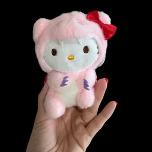 Dino plushie keychains