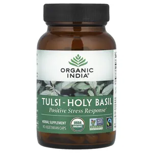 Organic India Tulsi-Holy Basil, 90 Vegetarian Caps