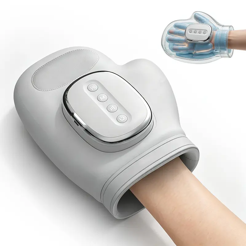 Hand Massager,Mothers Day Gifts for Mom Her Birthday Gifts for Women Mom Hand Massage Machine with Heat and hot Compression Cordless Electric portable Hand relaxation Massager for Arthritis sohochic