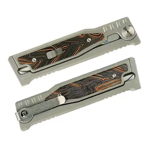 REATE EXO-M Folding Tools For Everyday Carry(EDC)-Elmax Steel & Titanium Handle