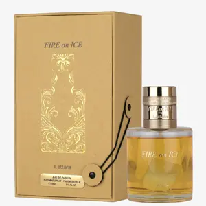 Lattafa Fire On Ice For Unisex 3.4 Oz Eau De Parfum Spray