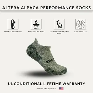 Explore Mid-Weight Micro Alpaca Sock