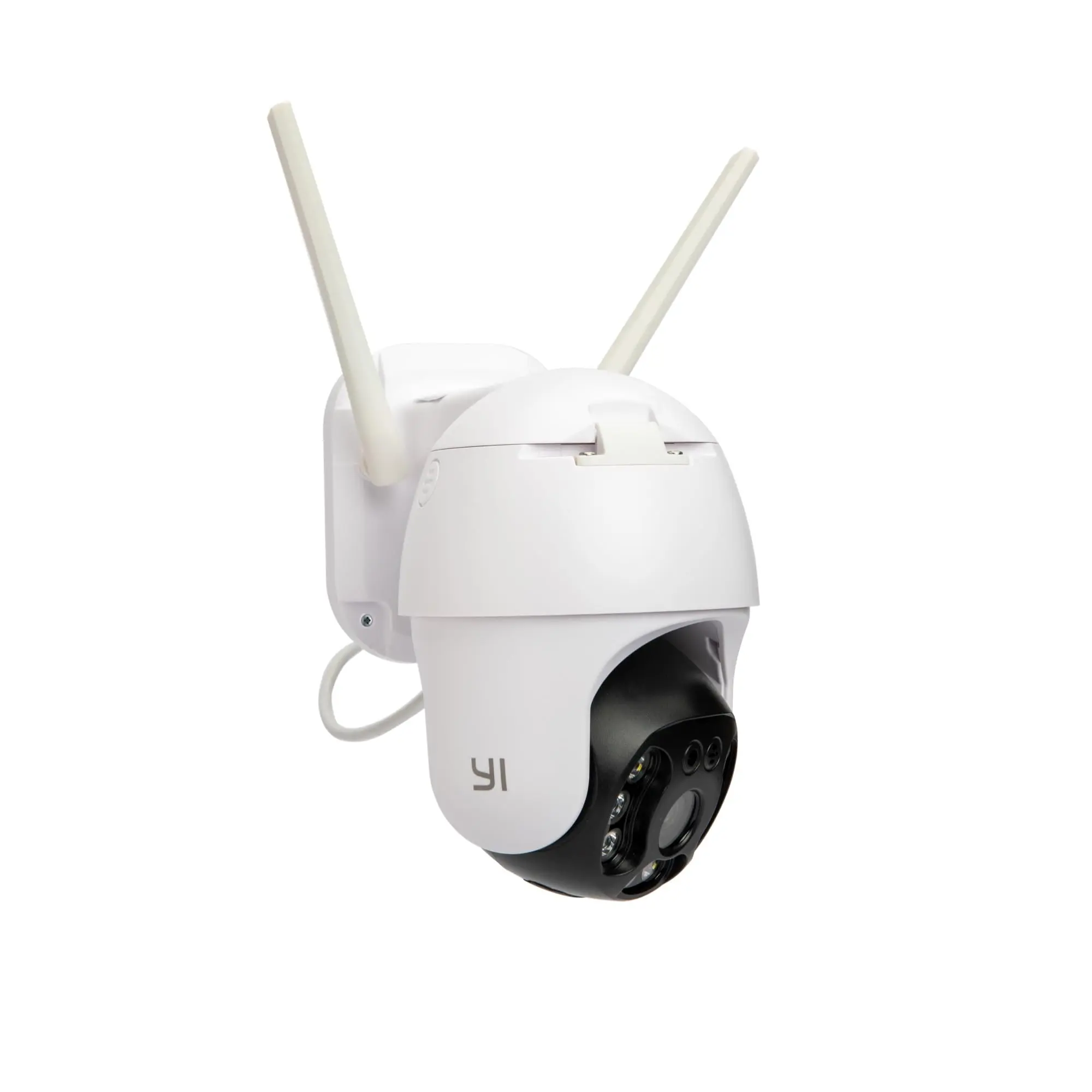 YI 2K 360° PTZ Outdoor Camera, Security Camera for Home Outside with Color Night Vision, AI Motion Detection, IP65 Waterproof, 2.4GHz WiFi, Compatible with Alexa & Google Assistant-1PC