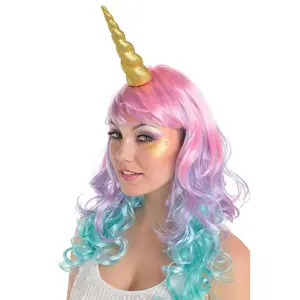 Gold Glitter Unicorn Horn