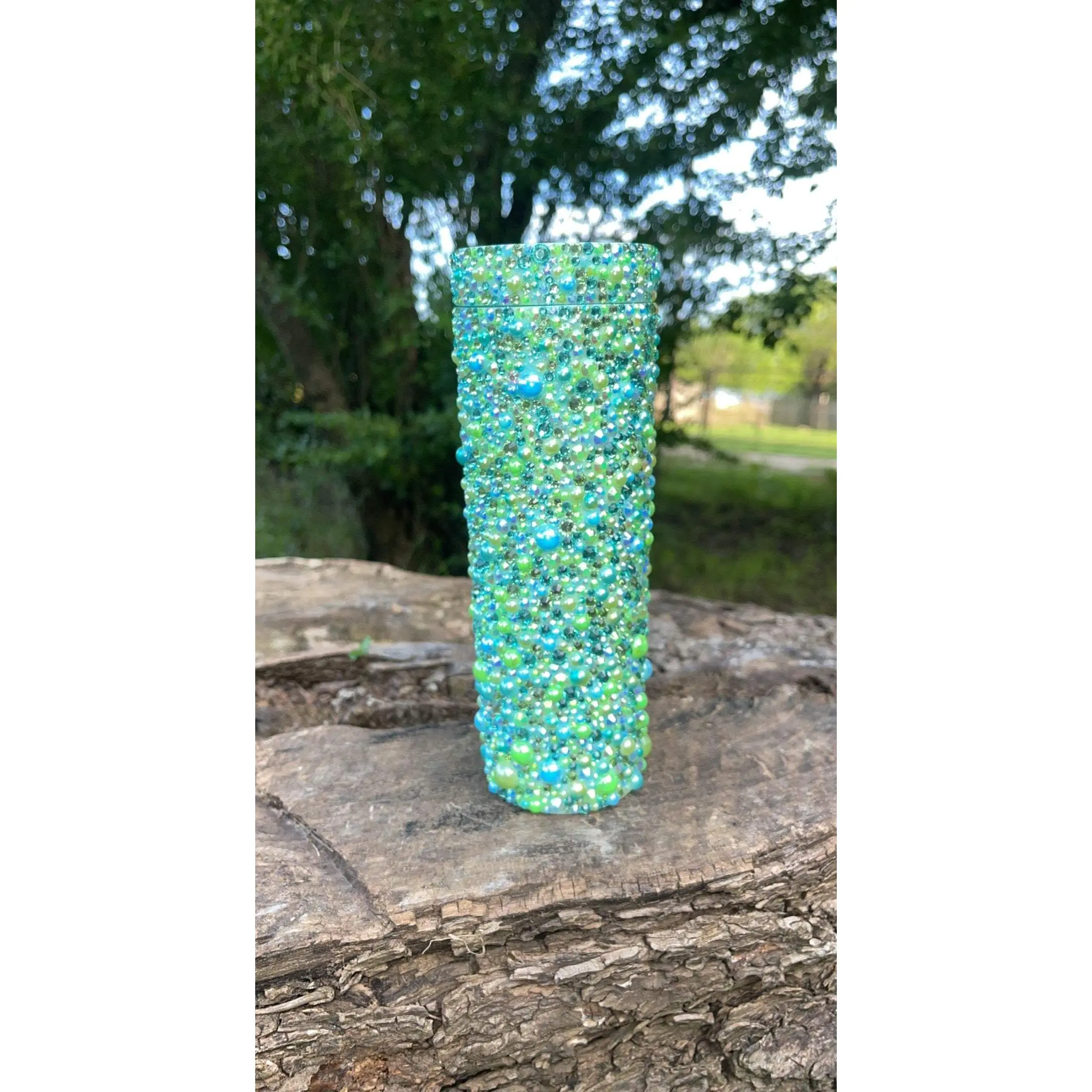 18 oz Acrylic Rhinestone Cup