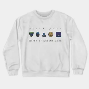 Vintage 1993 Billy Joel River Of Dreams Tour Long Sleeve T-Shirt - Retro Music Tee For Fans Of Vintage Fashion