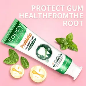 【athlete selection】Eappy Probiotic Toothpaste 140g - Advanced Whitening, Antiplaque, Freshening Gentle Mint Toothpaste,  > Toothpastes sensitive,teeth,care for Dad  Freshens Breath Toothpastes, Advanced Whitening Toothpastes, Mint Flavored Toothpastes