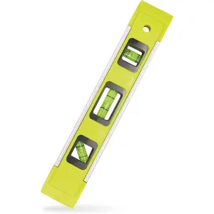 Level & Tool   Reinforced Torpedo Level, 9", Green (1PCS)