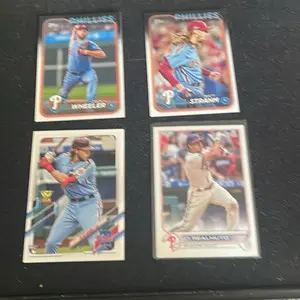 Philadelphia Phillies 4 cards pack