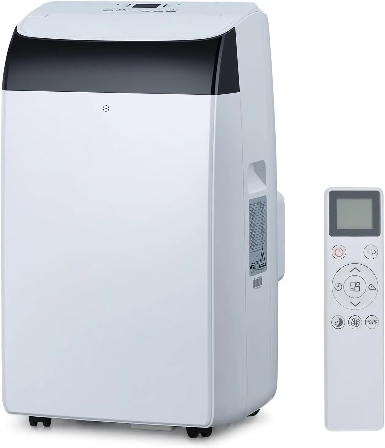 CuisinAid 3-in-1 Portable Air Conditioner Unit (14000BTU AC) - Adjustable Temperature Settings, Energy Saver, Digital Display, Sleep Mode, Auto Swing, Cooling Mode, Dehumidifier, Fan Speeds - Home Use Up to 700 Sq Ft