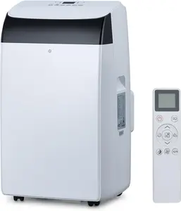 CuisinAid 3-in-1 Portable Air Conditioner Portable Unit (14000BTU AC) with Sleep Mode, Auto Swing, Cooling, Dehumidifier & Fan Modes for Home Use Up to 700 Sq Ft