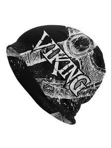 1 PC Viking Vortex Bonnet Homme Outdoor Thin Hat Skullies Beanies Caps For Men Women Novelty Hats