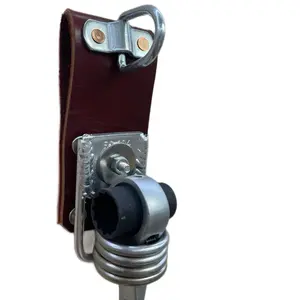 Leather ratchet holder  for  point double Ended socket Racketing.