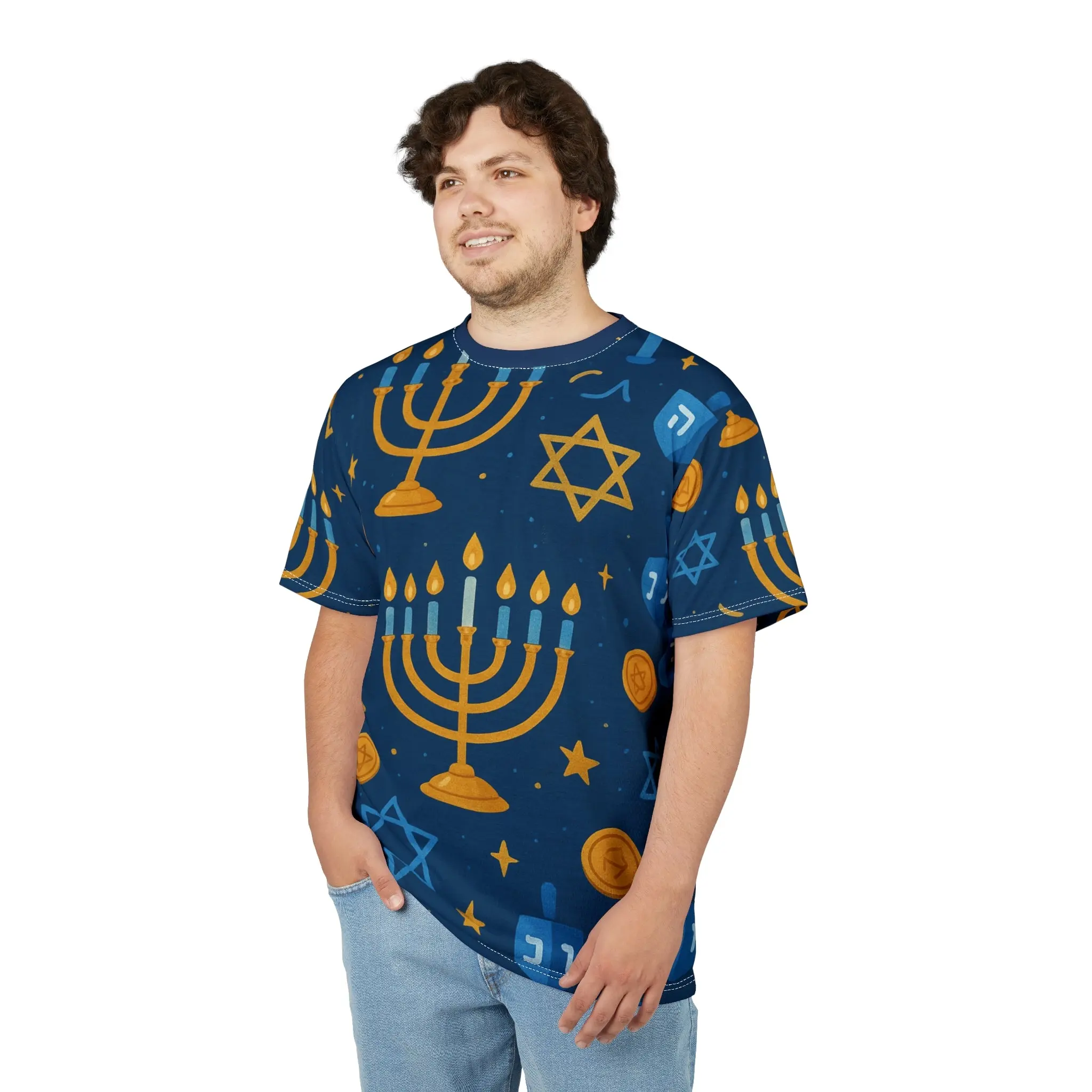 Hanukkah All-Over Print Tee