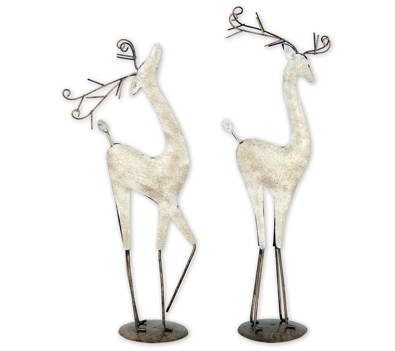 Sunset Vista Designs Graceful Reindeer Tabletop- Set of 2