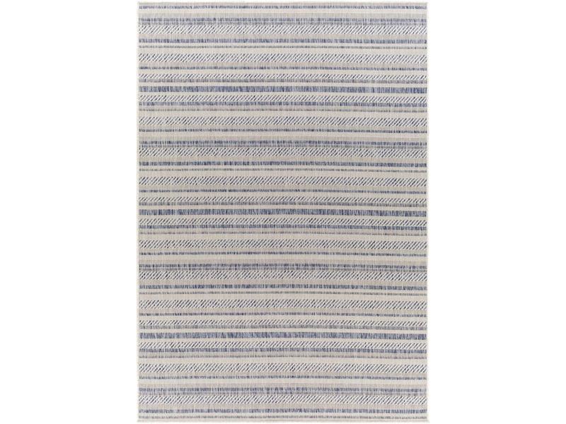 Livabliss EAG2408-53RD Bohemian Multicolor Circular Area Rug, 5'3" x 5'3" Weatherproof Polypropylene Outdoor Garden Decoration Rug for Patio & Home Decor