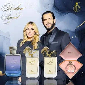 Andrea Y Rafael Bundle | Le Falcone Qannas + Le Falcone Shouq + Rasasi Hawas Ice + Zakat Ahlaam Rose | Unisex Fragrance | 100 ML 3.4 OZ | Eau De Parfum | Citrus - Fruity & Vanilla