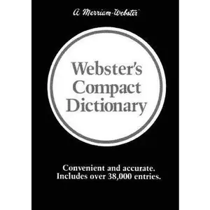 USED-Webster's Compact Dictionary by Merriam-Webster (Hardcover)