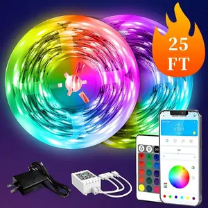 MOODNEST RGB LED Strip Lights – Music Sync, App Control