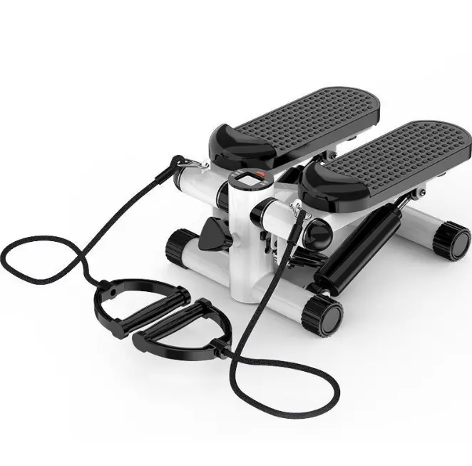 Household indoor small silent stepper mini hydraulic pull rope indoor elliptical mountaineering stepper