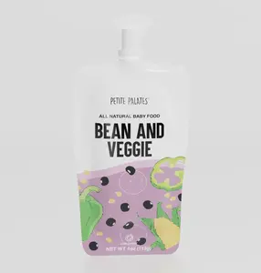 6 Pack of Petite Palates Bean & Veggie Baby Pouch