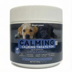 Calming Chews for Dogs Dog 100 Chews, Helps with Dog Anxiety, Separation, Barking, Stress Relief, Sleep Calming Aid Treats, for All Breeds & Sizes