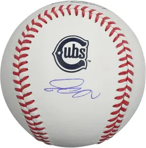 Pete Crow-Armstrong Chicago Cubs Autographed 2025 Alternate Logo Baseball - Fanatics Authentic Certified