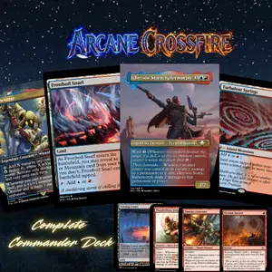 Arcane Crossfire – Custom Commander Deck | 100 Card EDH Proxy Deck + Tokens