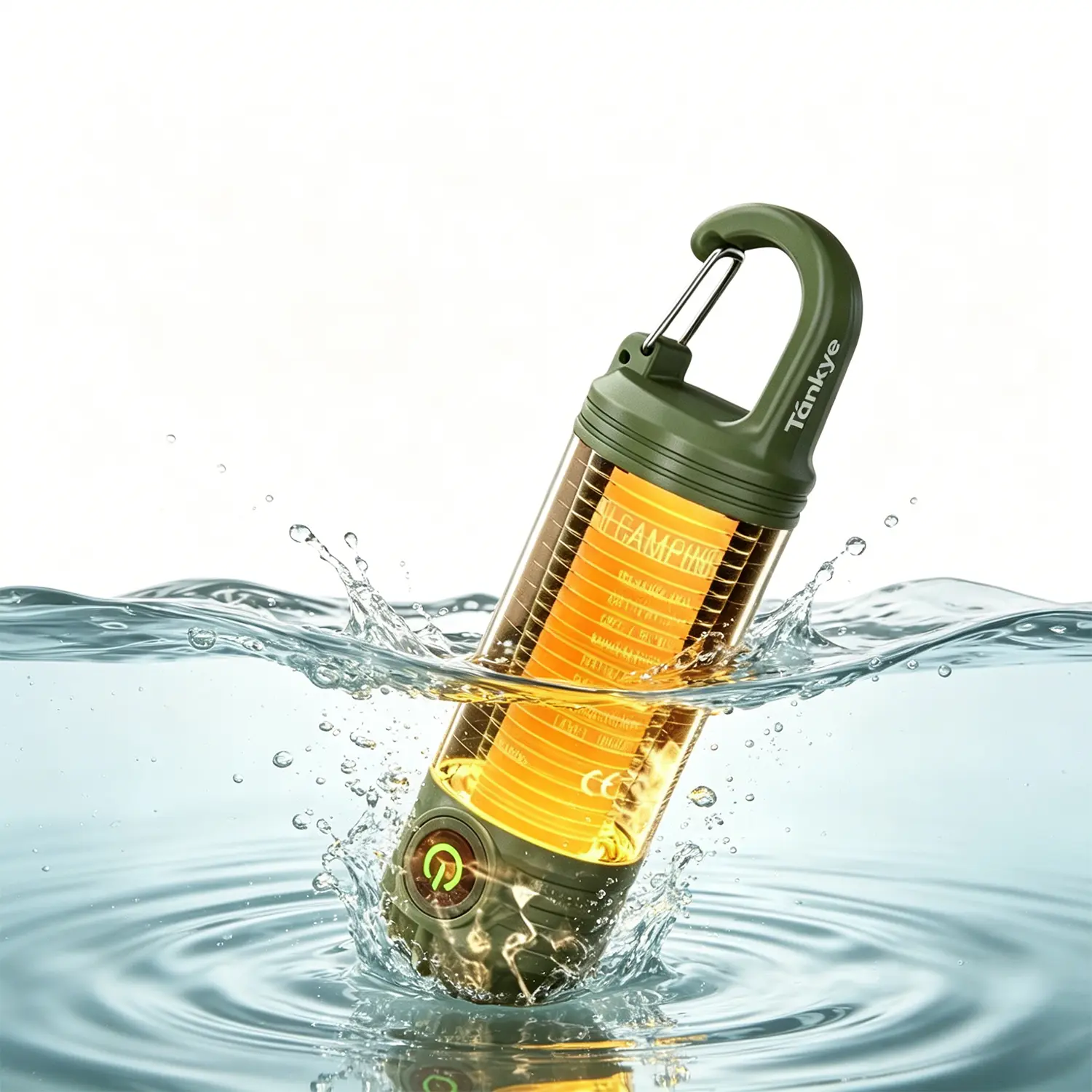 【Buy 1 Get 1 Free】Your ultra-compact 2-in-1 outdoor light. Pocket-sized design fits easily in backpacks and pockets,bright focused flashlight for night hiking, trail walking and backyard camping. Built-in hanging hook for hands-free lighting