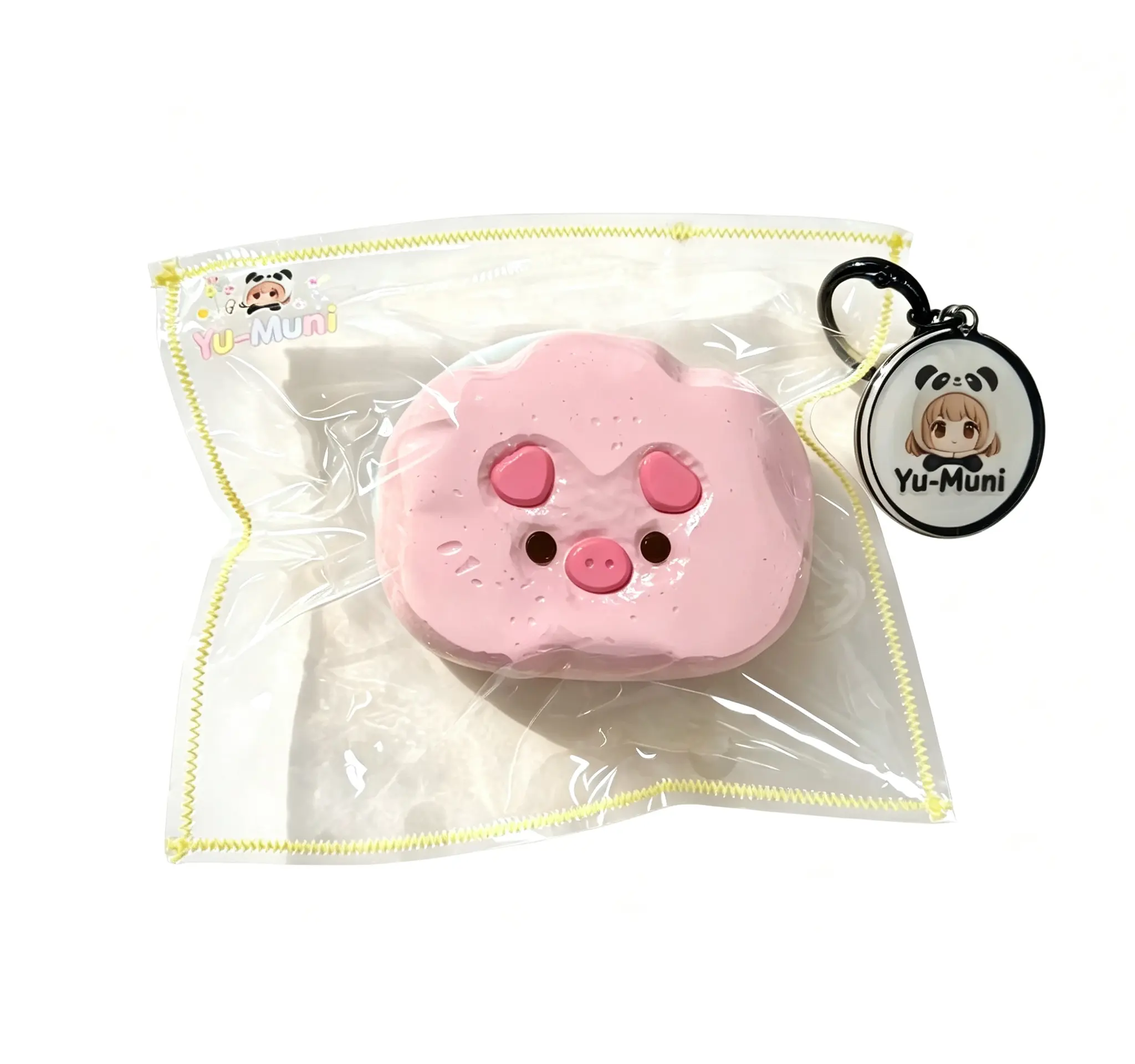 Handmade [Yu-Muni  Squishy] 8-Piece Set Box  / squishy Stress Relief Fidget Toys, Sensory Bundle, full silicone reborn squishy, Party Gift, 8 Different Styles, gifts for girls & boys